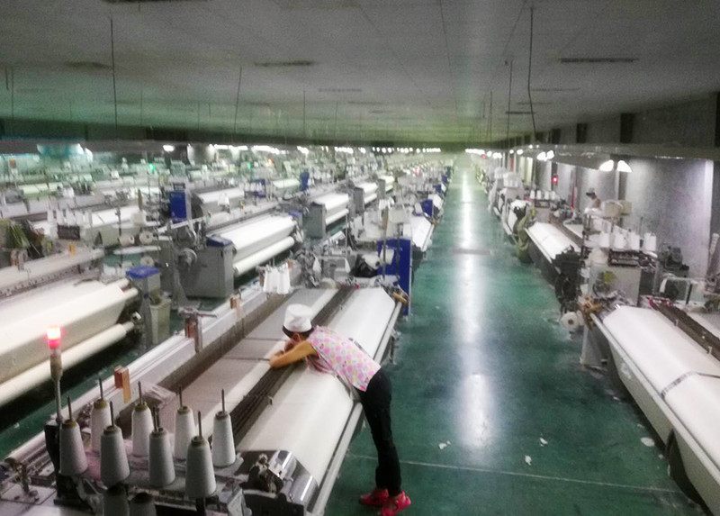 全棉纱卡纺织生产设备