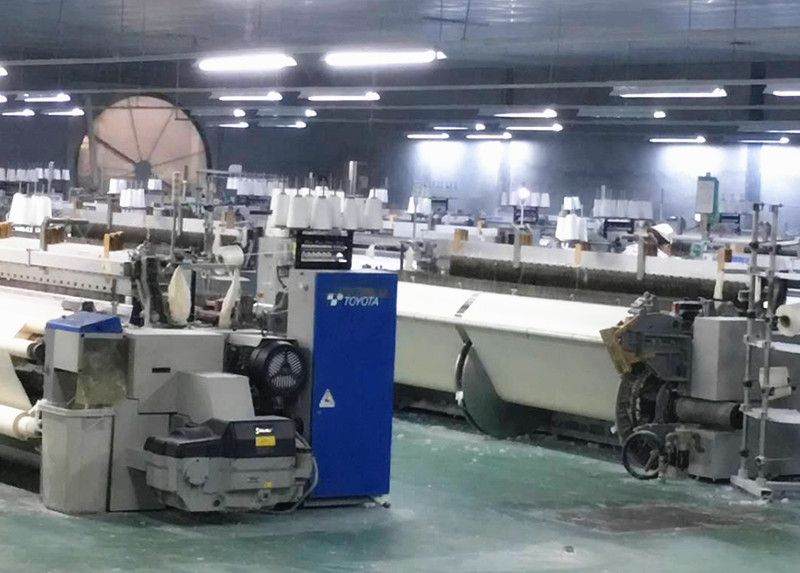 涤棉纱卡纺织设备